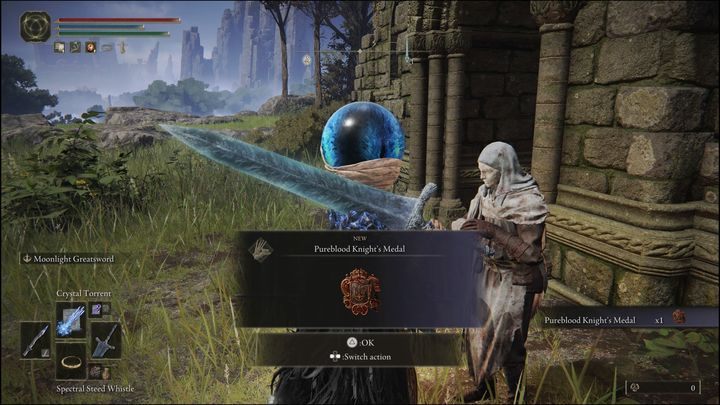 During the conversation agree to his offer - Elden Ring: White Mask Varre - walkthrough - Elden Ring: Quests - Elden Ring Guide