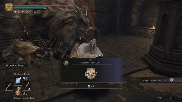 You will earn another beast incantation for offering the second-to-last Deathroot, specifically Gurranq's Beast Claw - Elden Ring: Gurranq, Beast Clergyman - walkthrough - Elden Ring: Quests - Elden Ring Guide