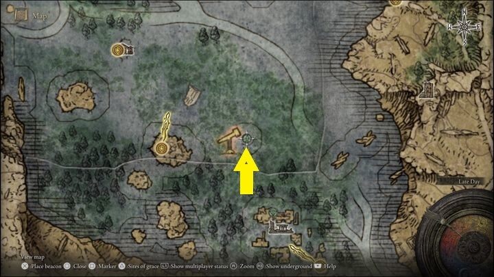Rya is in Liurnia of the Lakes , in a small shrine, near the golden telescope (the area is marked on the map) - Elden Ring: Rya / Zorayas - walkthrough - Elden Ring: Quests - Elden Ring Guide