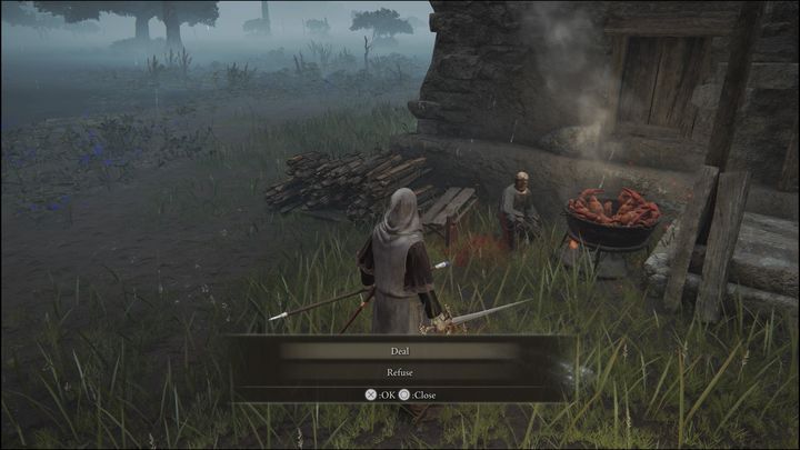 Unfortunately, the NPC will not give the necklace away for free - Elden Ring: Rya / Zorayas - walkthrough - Elden Ring: Quests - Elden Ring Guide