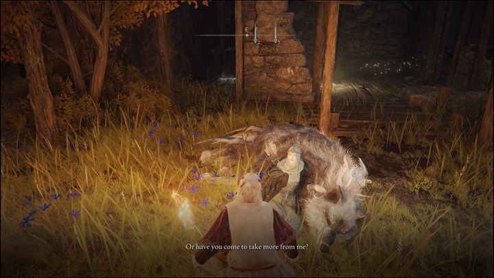 Defeating the boss unlocks another area, the aforementioned shed - Elden Ring: Latenna, the Albinauric - walkthrough - Elden Ring: Quests - Elden Ring Guide