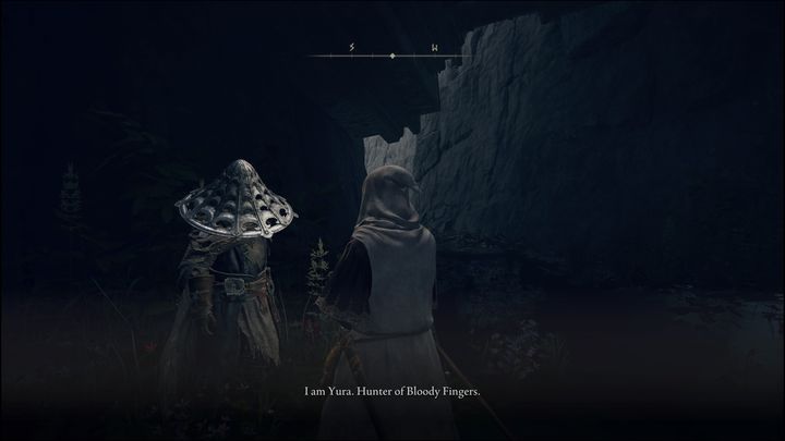 You will find Yura there (if she does not appear, you have to reset the location) - Elden Ring: Bloody Finger Hunter Yura - walkthrough - Elden Ring: Quests - Elden Ring Guide