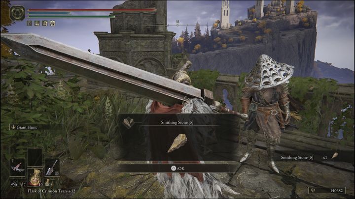 Once you've defeated your opponent, talk to Yura - Elden Ring: Bloody Finger Hunter Yura - walkthrough - Elden Ring: Quests - Elden Ring Guide