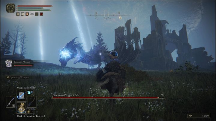 You can defeat or ignore it and continue towards the cathedral - Elden Ring: Ranni questline - walkthrough - Elden Ring: Quests - Elden Ring Guide