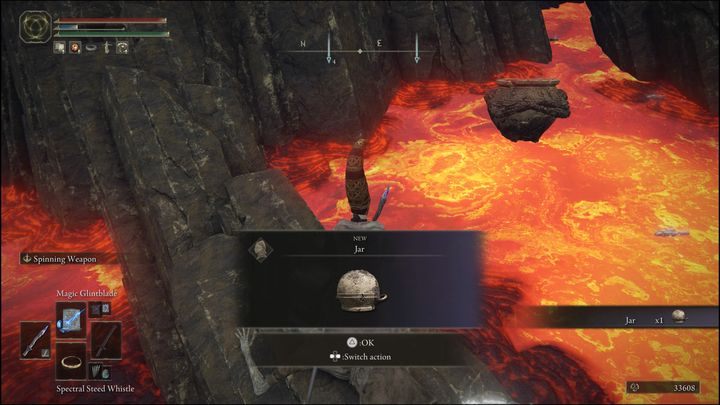 Alexander will be standing in the lava lake - Elden Ring: Iron Fist Alexander questline - walkthrough - Elden Ring: Quests - Elden Ring Guide