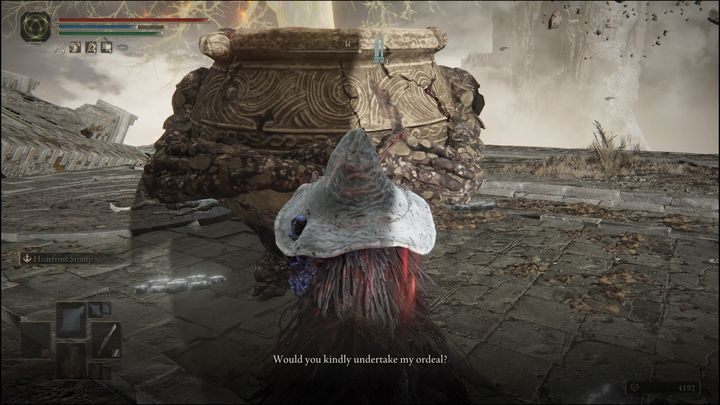 Alexander will ask you to fight him to the death - Elden Ring: Iron Fist Alexander questline - walkthrough - Elden Ring: Quests - Elden Ring Guide