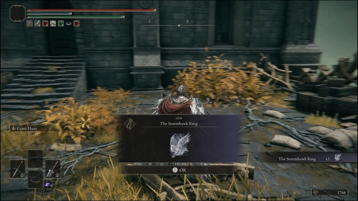 Pick up the item found in the room shown in the photo - Elden Ring: Nepheli Loux - walkthrough - Elden Ring: Quests - Elden Ring Guide