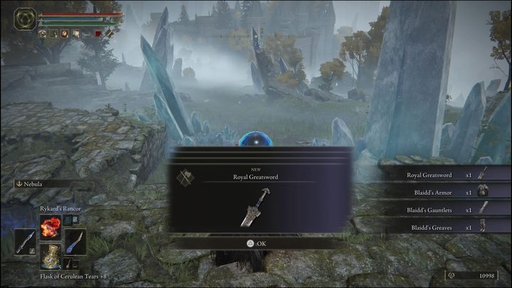 His "face" is on the walls, near Seluvis's Rise - Elden Ring: Blaidd - walkthrough - Elden Ring: Quests - Elden Ring Guide