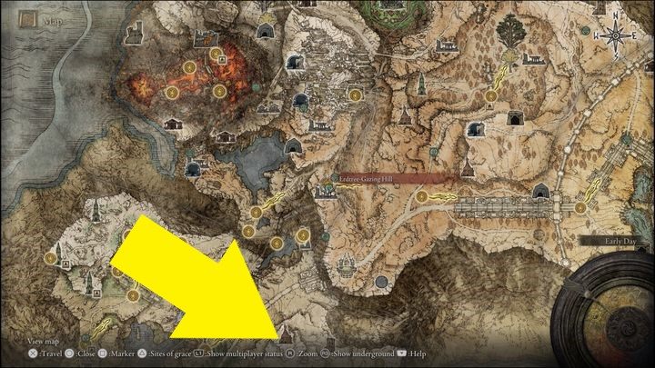 After defeating Vyke, you will receive Fingerprint Grape and his weapon - Elden Ring: Hyetta - walkthrough - Elden Ring: Quests - Elden Ring Guide