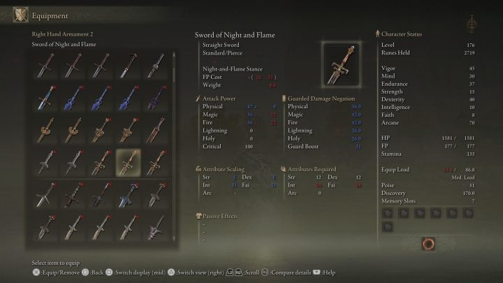 This sword is the perfect choice for people who want to fight in close combat and deal magic damage at the same time - Elden Ring: Best weapons - list - Elden Ring: Basics - Elden Ring Guide