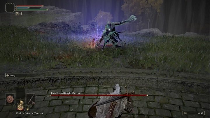 The opponent is very fast, agile and strong - Elden Ring: How to beat Bloodhound Knight Darriwil? - Elden Ring: All bosses in Stormhill - Elden Ring Guide