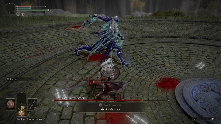 Dodging is the way to go, although you need to be acquainted with his moveset - Elden Ring: How to beat Bloodhound Knight Darriwil? - Elden Ring: All bosses in Stormhill - Elden Ring Guide