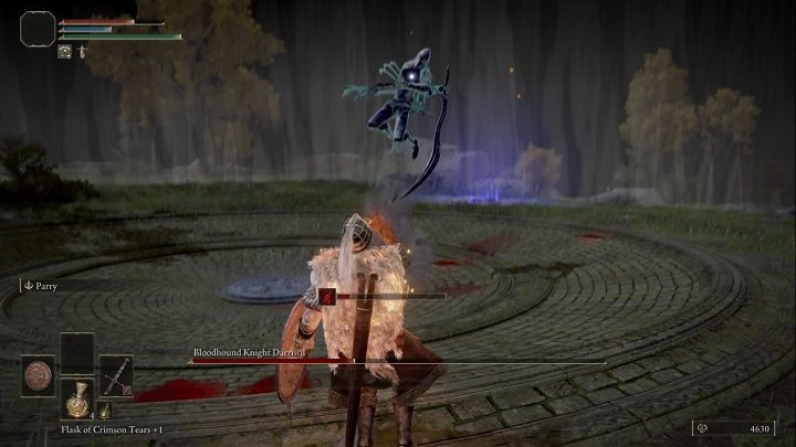 If you manage to avoid his death from above, you can return with the same attack, - Elden Ring: How to beat Bloodhound Knight Darriwil? - Elden Ring: All bosses in Stormhill - Elden Ring Guide