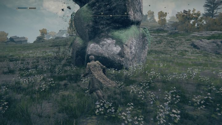 Be careful, however, because after attacking the legs, the mausoleum will start to walk a bit faster, increasing the risk of being crushed - Elden Ring: Walking mausoleums - Elden Ring: Basics - Elden Ring Guide