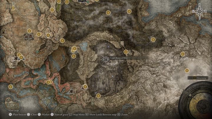 After the first conversation with Ymir and after exhausting his dialogue lines, you will receive a Hole-Laden Necklace and a map that will suggest where the Finger Ruins of Rhia are located - Shadow of the Erdtree: Ymir and Jolan quest walkthrough - Shadow of the Erdtree: Quests - Elden Ring Guide