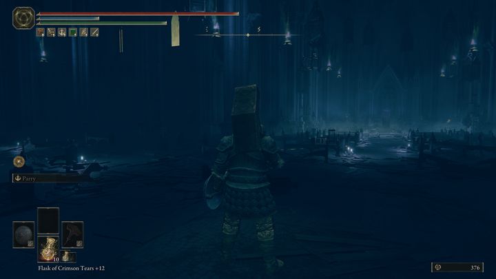 In the distance you will notice that Ymir is no longer sitting on the throne and is not in the cathedral - Shadow of the Erdtree: Ymir and Jolan quest walkthrough - Shadow of the Erdtree: Quests - Elden Ring Guide