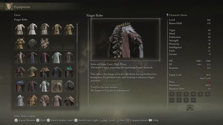 In addition to the rewards that depend on your choice, you will also receive the entire Night Set and the High Priest Set - Shadow of the Erdtree: Ymir and Jolan quest walkthrough - Shadow of the Erdtree: Quests - Elden Ring Guide