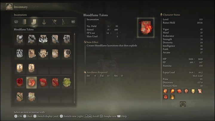 This incantation works similar to Catch Flame - Elden Ring: Best Incantations - list - Elden Ring: Basics - Elden Ring Guide