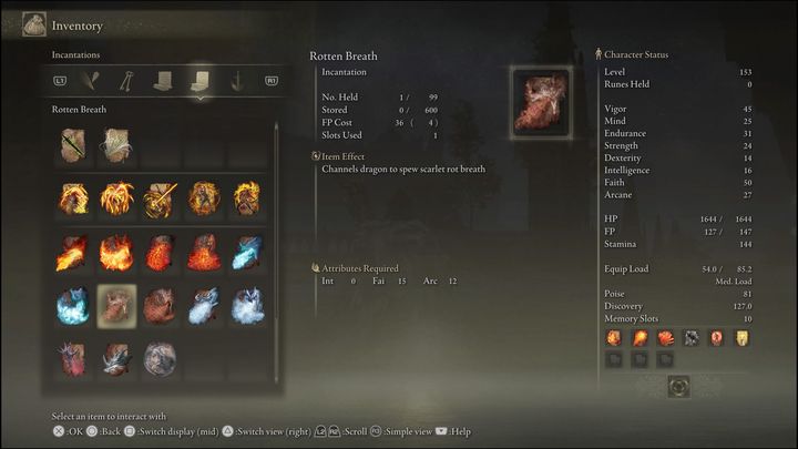 This incantation is a very good choice for both PvE and invasions, especially in narrow corridors - Elden Ring: Best Incantations - list - Elden Ring: Basics - Elden Ring Guide