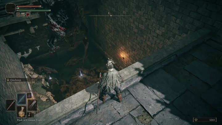 Traveling through the castle you should find a giant's corpse over a pile of bodies - Elden Ring: Upgrading ashes - Elden Ring: Basics - Elden Ring Guide