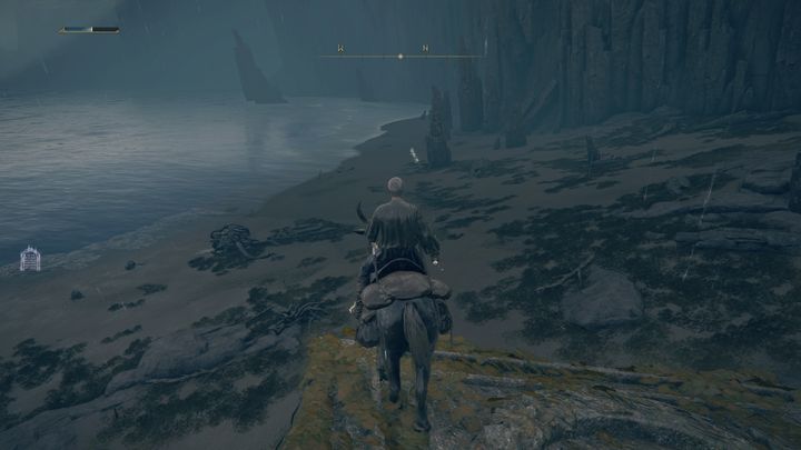 The tombstone icon appearing to the left of the screen means you can use the ashes to summon reinforcements - Elden Ring: What does tombstone icon mean? - Elden Ring: FAQ - Elden Ring Guide