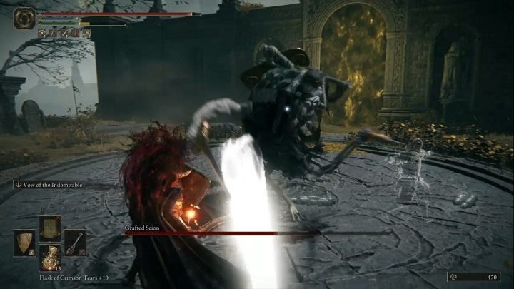 One of the most dangerous attacks is telegraphed by the opponent keeping one of the limbs in the air for a long period of time - Elden Ring: How to beat Grafted Scion? - Elden Ring: All bosses in Stormhill - Elden Ring Guide