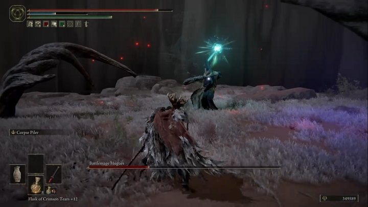 Another attack involves magic energy gathering around the enemy's wand - Elden Ring: How to beat Battlemage Hugues? - Elden Ring: All bosses in Greyoll Dragonbarrows - Elden Ring Guide