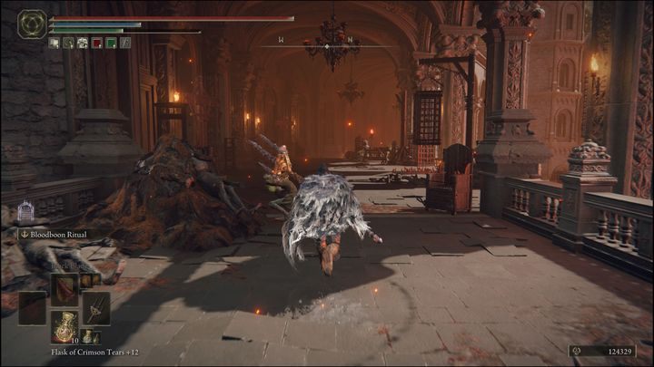 Go to the Temple of Eiglay site of grace , then continue through the manor - Elden Ring: Dung Eater / Blackguard Boggart questline - walkthrough - Elden Ring: Quests - Elden Ring Guide