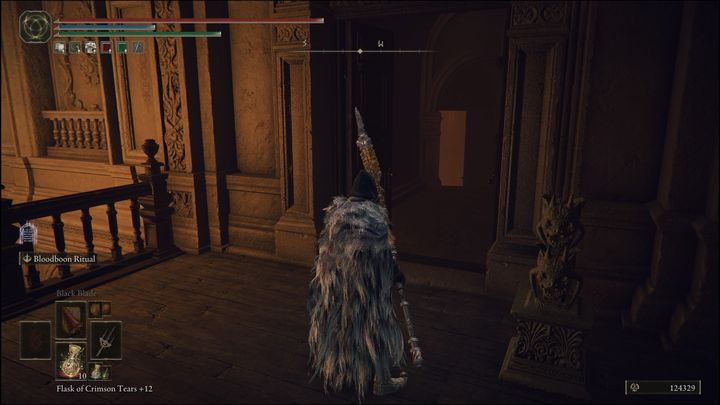 After climbing the stairs, turn right - Elden Ring: Dung Eater / Blackguard Boggart questline - walkthrough - Elden Ring: Quests - Elden Ring Guide