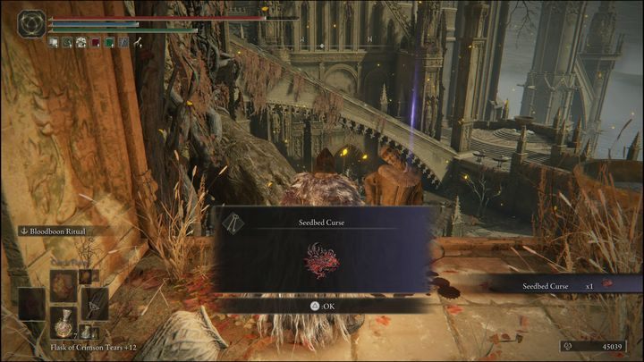 The last Seedbed Curse is a little further ahead - Elden Ring: Dung Eater / Blackguard Boggart questline - walkthrough - Elden Ring: Quests - Elden Ring Guide