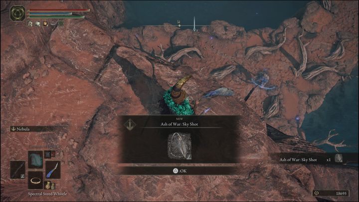 The final Ash of War in Caelid is behind the Isolated Merchant's Shack - Elden Ring: Caelid - locations of all Ashes of War and Spirit Ashes - Elden Ring: Caelid - Elden Ring Guide