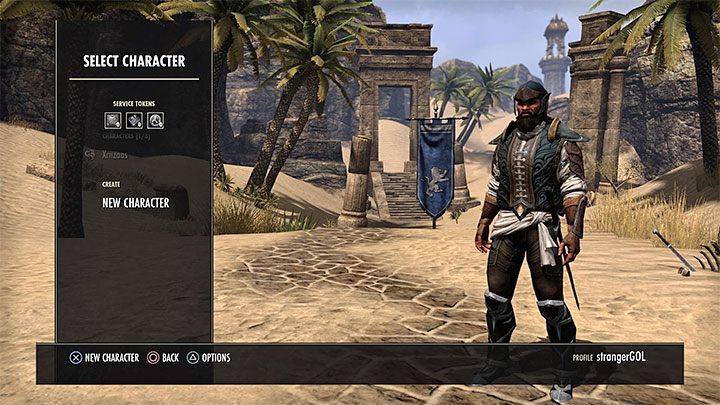 When you start the game for the first time, you will be greeted by the character creator - ESO: Managing different characters, tips - Starting the game - The Elder Scrolls Online Guide