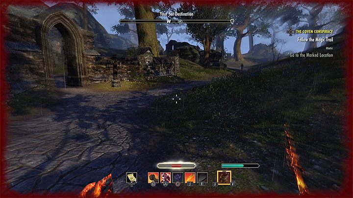 During battles, you have to focus on the red health bar that is visible at the bottom of the screen - ESO: Death in the game - what are the consequences? - Game guide - The Elder Scrolls Online Guide