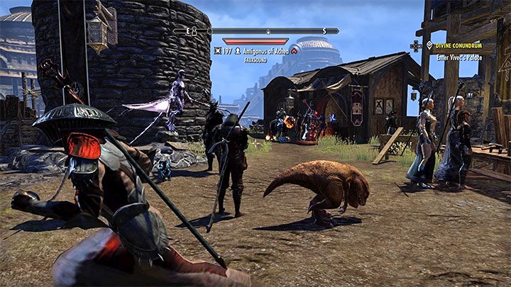 In TESO, youll run into players who also visit the same locations - ESO: TESO and Skyrim - similarities - Starting the game - The Elder Scrolls Online Guide