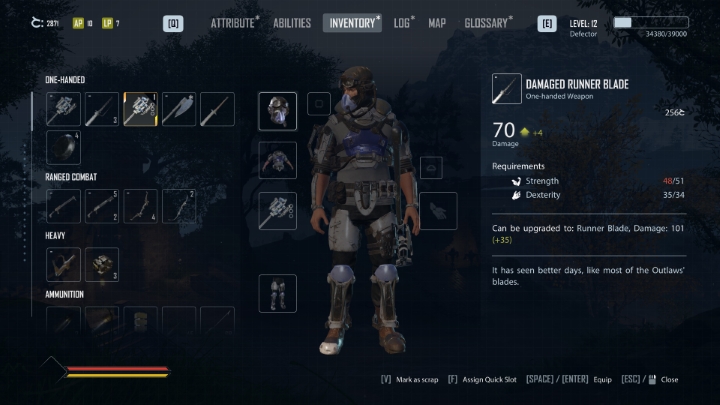 The inventory in Elex 2 has unlimited capacity - Elex 2: Beginners Guide - Basics - Elex 2 Guide