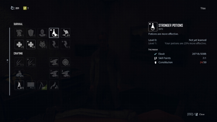 When you level up, you will receive attribute points, which allow you to develop Strength or Intelligence at any time - Elex 2: Beginners Guide - Basics - Elex 2 Guide