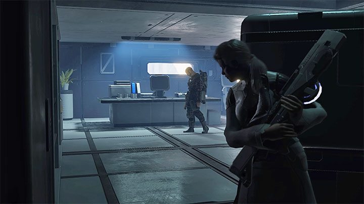 After entering the storage room you'll meet Nyra for the first time - don't worry, you won't be fighting her - Elex 2: Companions - Nyra - Companions - Elex 2 Guide