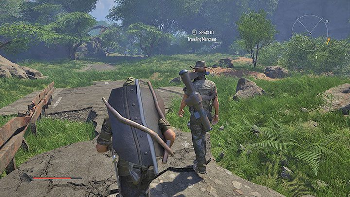 While exploring the game world, you may also come across a Traveling Merchant, whom you can use to replenish your supplies without needing to return to any city - Elex 2: Traders - types, buying and selling - Basics - Elex 2 Guide