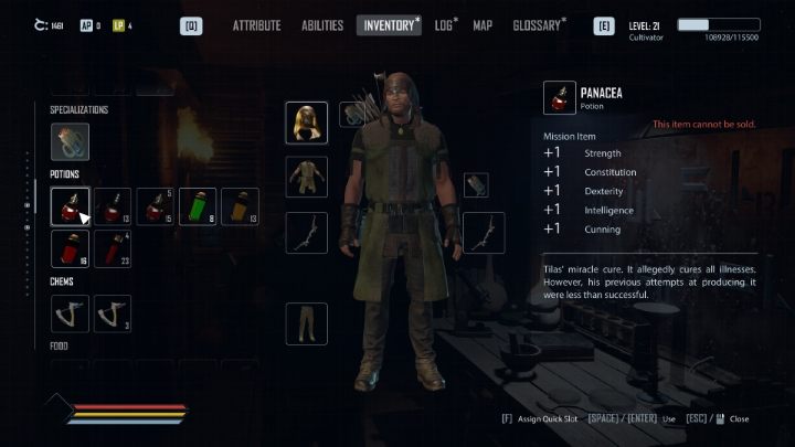 The rescued Tilas will agree to recommend Jax on the condition that he drinks his experimental potion - Elex 2: On the Road to Becoming a Warrior - walkthrough - Berserkers - Elex 2 Guide