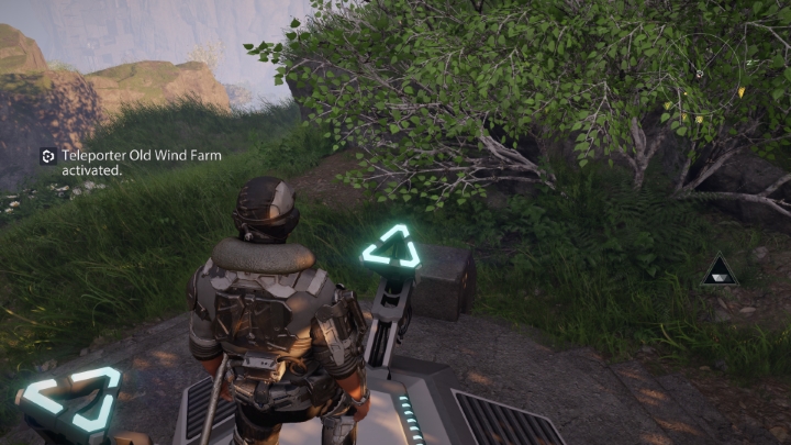 After entering the platform, you will hear a characteristic sound and see a message that the point has been activated - Elex 2: Fast Travel - how to unlock? - Exploration of the game world - Elex 2 Guide