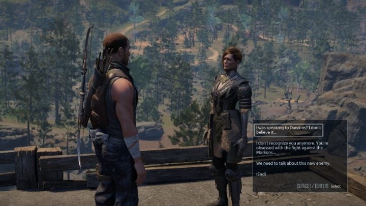 It is worth talking to Caja on all possible topics - thanks to this, you will also complete the Incognito quest right away - Elex 2: Where is Caja? - walkthrough - Chapter 1 Attack - Elex 2 Guide