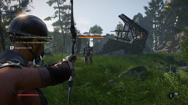 There you will encounter 10 combat robots and 2 drones - Elex 2: Machines Run Amok - walkthrough - Chapter 2 - Elex 2 Guide