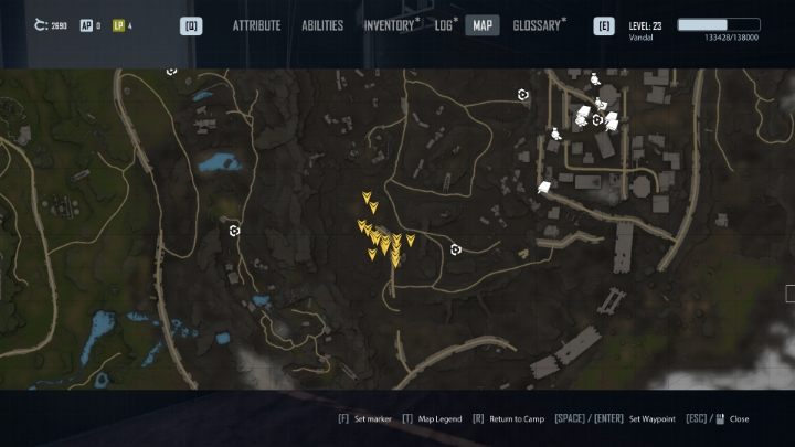 The location of the enemies will be marked on the map - they are located near the Grotto - Elex 2: Symbol of the Old World - walkthrough - Chapter 2 - Elex 2 Guide