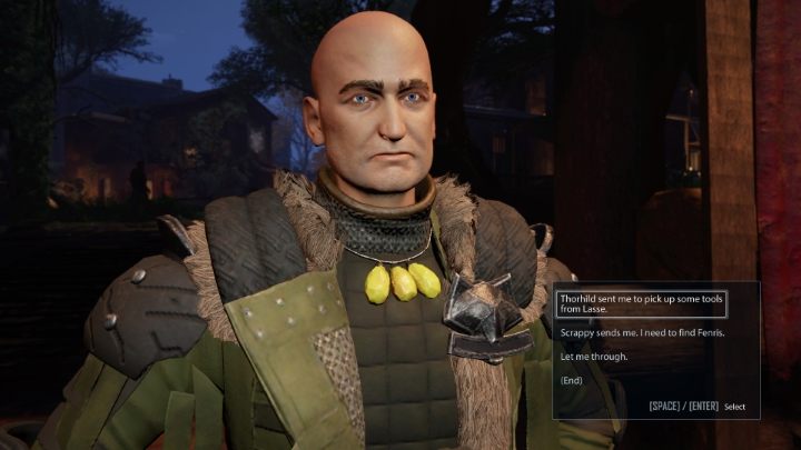 The condition for entering the Fort is to cooperate with Thorhild or Scrappy - you can also complete both quests to gain more experience points - Elex 2: Admission to the Fort (Tavar) - walkthrough - Tavar - Elex 2 Guide