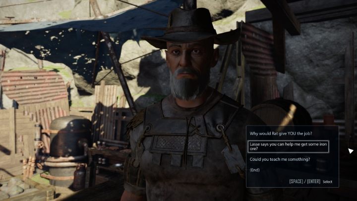 The mission's first objective is to obtain tools for Thorhild - Elex 2: Thorhilds Cultivators (Tavar) - walkthrough - Tavar - Elex 2 Guide