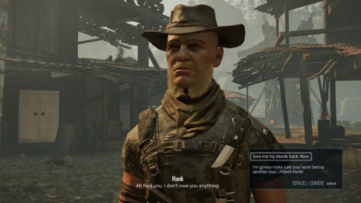 Go to the Crater and head to the place marked on your map - Elex 2: Bartering with Hank (Tavar) - walkthrough - Tavar - Elex 2 Guide