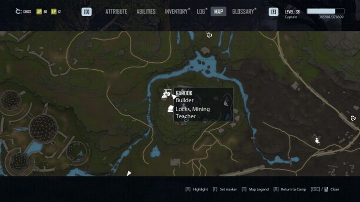 Gardok will head to the Bastion and become your trainer after you recruit him during the Preparing the Bastion quest - Elex 2: Skill Trainers - list - World Map - Elex 2 Guide