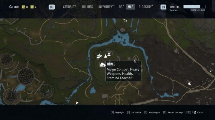 Just like Gardok, Thialg will become your trainer and move to the bastion after the Preparing the Bastion quest - Elex 2: Skill Trainers - list - World Map - Elex 2 Guide