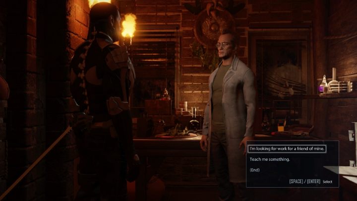 Tilas will agree to accept Vakis to work, but first you need to discuss pay with him - Elex 2: The Duties of a Scout - walkthrough - Albs - Elex 2 Guide