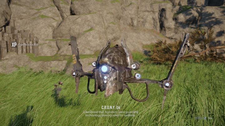 Unlocking quests from CRONY U4 is no different than getting quests them other companions - Elex 2: CRONY U4 quests (chip search) - walkthrough - Quests of companions - Elex 2 Guide